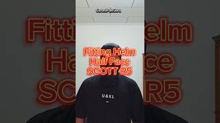 Fitting Helm Half Face SCOTT R5 [upl. by Orella]