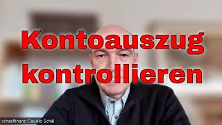 Kontoauszug kontrollieren spart Geld  Beispiel mit Lekker Energie [upl. by Keisling313]