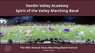 Hardin Valley Academy  Alcoa Marching Band Festival October 26 2024 [upl. by Abbotsen]