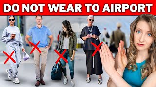 Travel Outfits to NOT Wear to the Airport or on the plane [upl. by Edna]