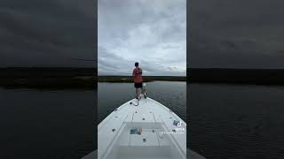 Nice flounder on Zman MinnowZ while speckled trout fishing inshorefishing fishing fish flounder [upl. by Tierell]