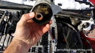 200105 Honda Civic Motor Mount replacement automotive repair video [upl. by Oknuj]