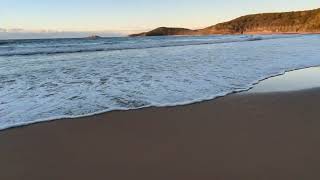 Walking along Pebbly Beach NSW [upl. by Donelu]