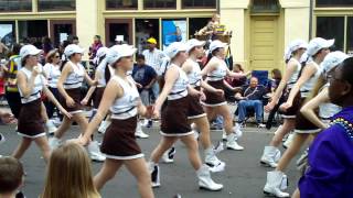 Mount Carmel Academy Carmelettes in Krewe of Thoth Feb 10th 2013 [upl. by Enal]