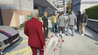 Cypress meets with 4Head about the Auction house raid  NoPixel 40 [upl. by Etnod]