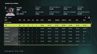 Madden NFL 24  How To Clear A TON Of Cap Space in Franchise [upl. by Shalne]