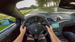 Maserati MC Stradale POV Test Drive  AMAZING V8 Sound Symphony  Launch [upl. by Pitt]