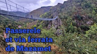 Randonnée passerelle et via ferrata de Mazamet Tarn [upl. by Marra]