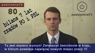 Robią nas w konia Bilans 7 lat rządów PO i PSL [upl. by Sommers758]