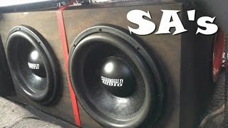 2 Sundown SA 12s on 3500 watts UPDATE [upl. by Welford]