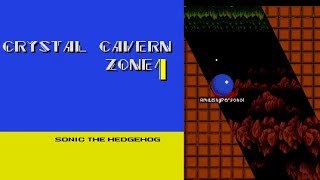 Classic Sonic Simulator V12  Crystal Cavern Zone Act 1 dinorex11221 [upl. by Macdonald]