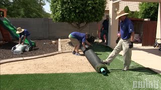 How To Install Synthetic Turf [upl. by Niwroc]