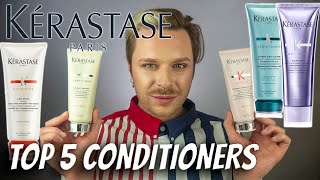 KERASTASE TOP 5 CONDITIONERS  Best Conditioners For All Hair Types  Best High End Conditioner [upl. by Nylqcaj986]