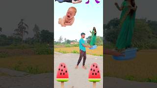 Flying crying babies Catching vs hen parrot amp puppy amp yellow lizard funny short😄 [upl. by Elmajian917]