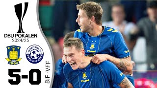 Vendsyssel  Brøndby 05 Highlights DBU Pokalen [upl. by Lecrad]