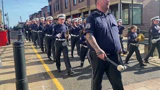 ABOD Airdrie No Surrender Club amp Caldercruix Walker Club Return Parade 3623 [upl. by Chandless]