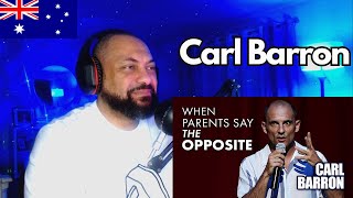 FIRST TIME REACTING TO  Carl Barron  When Parents Say the Opposite [upl. by Ecirtra796]