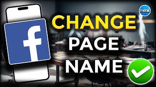 The Easiest Way How to Change Page Name on Facebook ✅ Edit Facebook Page Name [upl. by Irehj317]