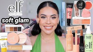 Soft Glam Using Only elf Makeup 😍 Glowy amp Long Lasting [upl. by Doerrer]