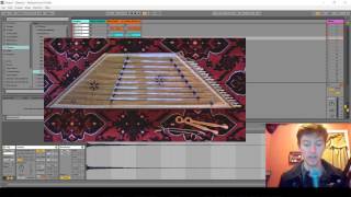 Santur  Hammer Dulcimer for Abelton Live [upl. by Nomelif]