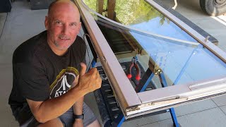 How to Replace Casement Window weatherstripping Removing your Casement Windows the easy way [upl. by Tavia459]