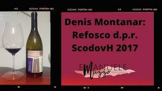 Degustazione Denis Montanar Refosco dal Peduncolo Rosso ScodovH 2017 [upl. by Tormoria926]