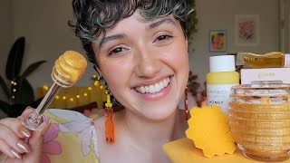 ASMR 🍯 Honey Glow Spa Treatment layered sounds skincare rp personal attention [upl. by Mitzie603]