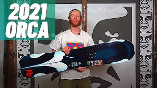 Lib Tech Travis Rice Orca Snowboard Review [upl. by Wilfrid951]