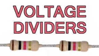 Voltage divider tutorial [upl. by Ellivnarg]