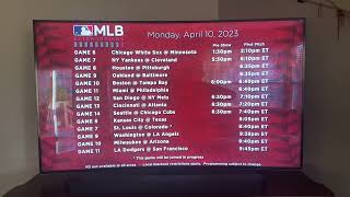 MLB Extra Innings music April 10 2023 [upl. by Divadnhoj625]