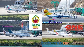 CARIFTA GAMES 2024 CHARTERS PT1 BERMUDA BAHAMAS AIR CAL INTER E75SB737E145ATR 7242B38MGLF5 [upl. by Atiner]