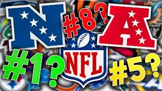 Ranking All 8 NFL Divisions From WORST To FIRST For The Upcoming 2024 Season [upl. by Preuss]