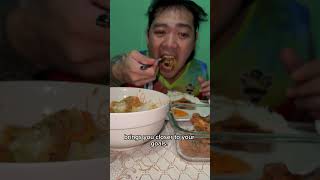 ASMR 🔥 MUKBANG PANCIT CANTON CHICKEN WINGS cooking asmr mukbang motivation [upl. by Bunde]