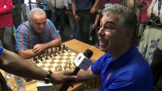 Yasser Seirawan Vs Garry Kasparov 2015 [upl. by Norac]