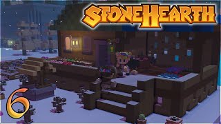 Aavak Streams Stonehearth ACE MOD – Part 6 [upl. by Selrahcnhoj]