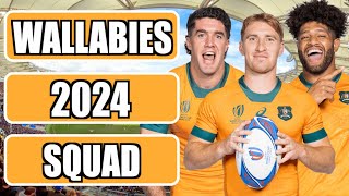 WALLABIES Name 38Man SQUAD For WALES amp GEORGIA Tests [upl. by Rawdin530]