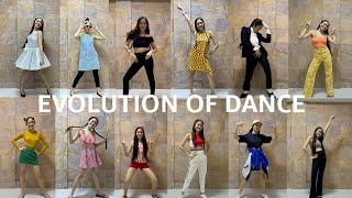 Evolution of Dance  1950s to 2020 [upl. by Armstrong]