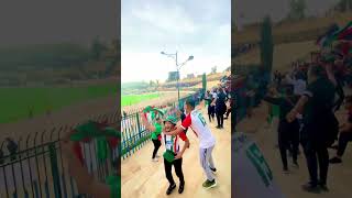 انصار اتحاد بلعباس العقارب ❤️💚🦂 في تيارت 🔥🔥 usmba 2024 [upl. by Easton967]