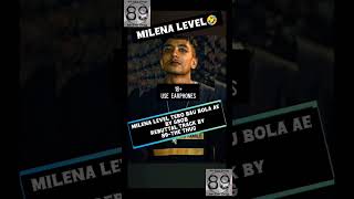 Milena level tero bau bolareply to gbob shorts ytshorts youtubeshorts rap diss [upl. by Bixler]