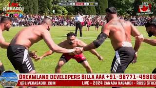 Canada Kabaddi 2024  Semi 1  Ross Kabaddi Cup 2024 [upl. by Columbus124]