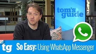 So Easy How to Use WhatsApp Messenger [upl. by Akcirderf]