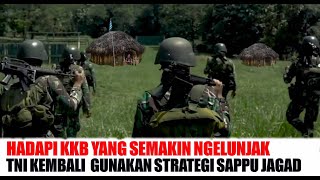 HADAPI AKSI KKB YANG MAKIN NGELUNJAK BRUTALTNI KEMBALI GUNAKAN STRATEGI SAPU JAGAD [upl. by Ellebyam]