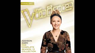 Addison Agen  Beneath Your Beautiful  Studio Version  The Voice 13 [upl. by Hayila]