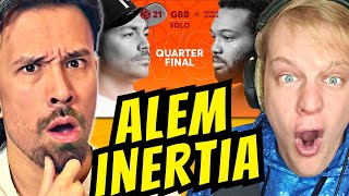 ALEM vs KING INERTIA GBB21 REACTION with indicatorbeatbox [upl. by Weyermann686]