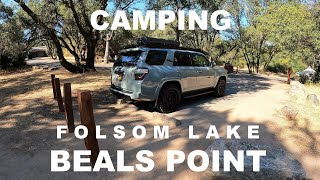 Camping Folsom Lake Beals Point [upl. by Nilram]