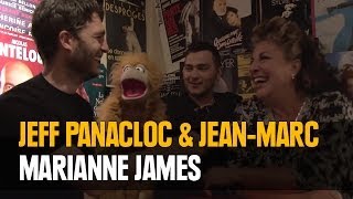 Drôle dinterview entre Jeff Panacloc Marianne James et JeanMarc [upl. by Grinnell]