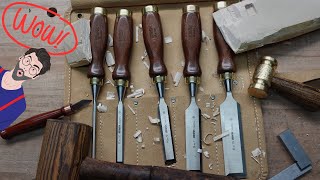 70 Chisel Set YEAH RIGHT Review of Irwin Marples Chisel Set  Beginners amp Seasoned Woodworkers [upl. by Starlin]