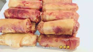 The Best CHICKEN LUMPIANG SHANGHAI RECIPE Filipino Style  How to cook Chicken Lumpia  KP [upl. by Jeramey]