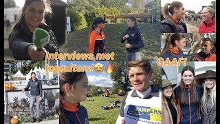 Kijken bij Military Boekelo 2022 Interviews met topruiters ✰vlog 257✰  Kristy Snepvangers [upl. by Kono461]