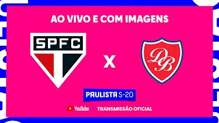 JOGO COMPLETO SÃO PAULO X DESPORTIVO BRASIL  2ª FASE  PAULISTA SUB20 [upl. by Janus]